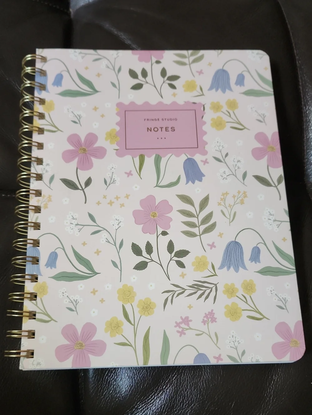 Brand New Fringe Pink Floral💐Spiral 📓 Notebook